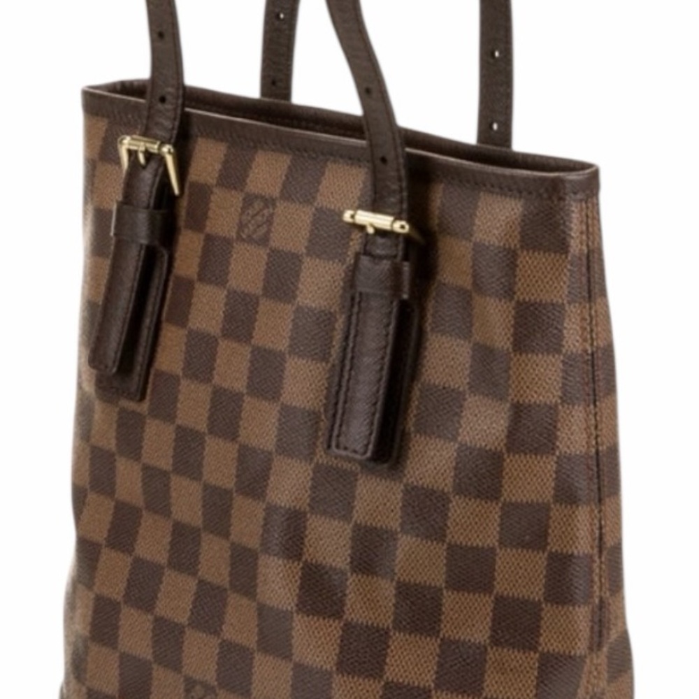 Louis Vuitton Damier Ebene Marais Bucket Bag - Picture 3 of 9